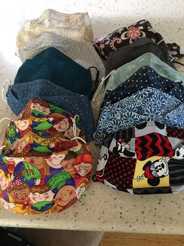 Customer photo review of Mask Insert - Straight - 100 Count