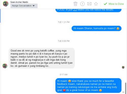 Customer photo review of KETOFIT  COFFEE (10 IN 1 SLIMMING COFFEE ) 2 BOXES /FREE SHIPPING