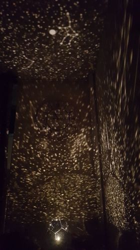 Customer photo review of Galaxy Night Light Projector