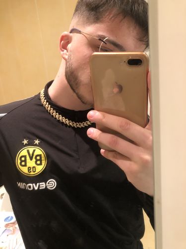 Customer photo review of CUBAN BLING. - 20MM OR BLANC