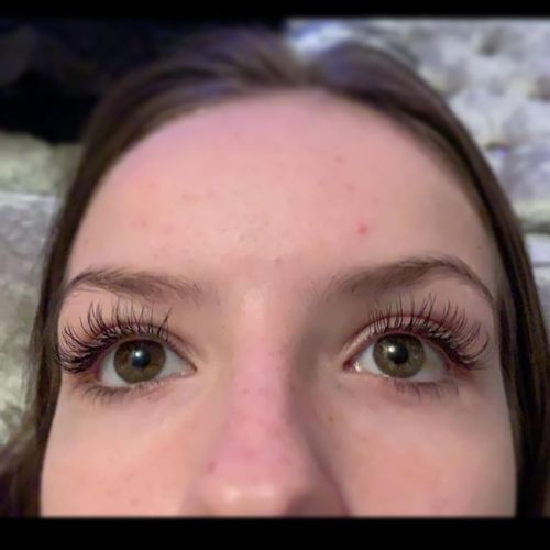 Customer photo review of LIVERPOOL EYELASH EXTENSION COURSE