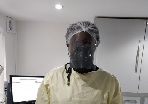 Customer photo review of Stealth P3 Respirator Facemask