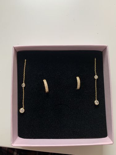 Customer photo review of Eliz Mini Creolen