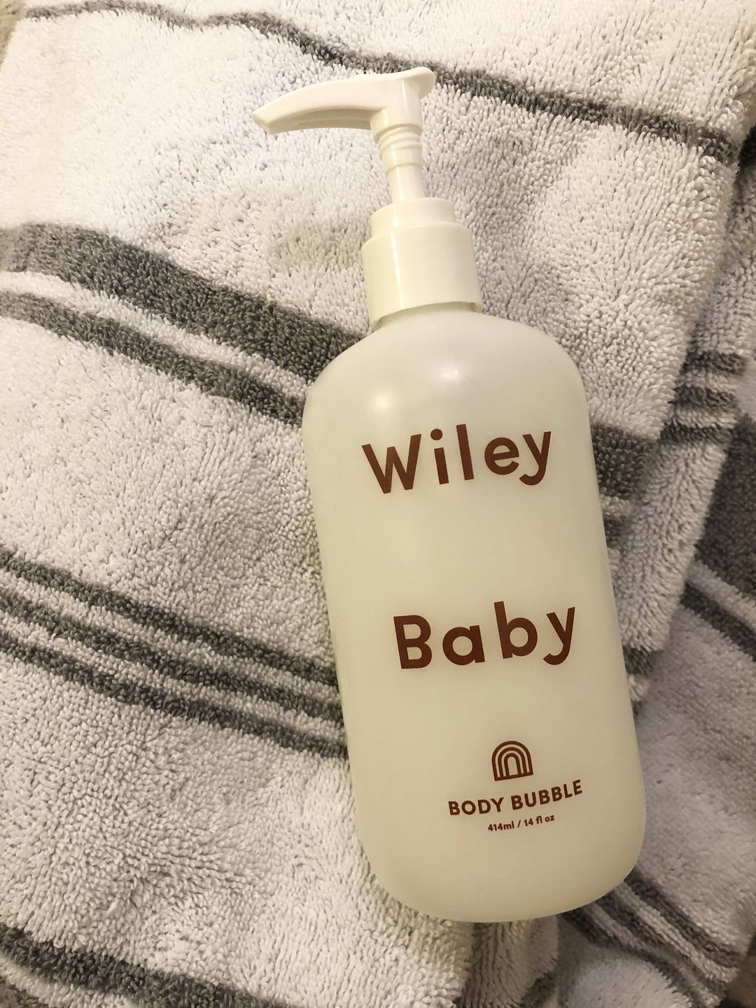 Customer photo review of Body Bubble / Baby