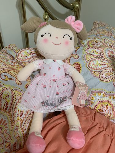Customer photo review of Personalized Leyadoll (Strawberry) with Gift Bag - 2 Skin Tones
