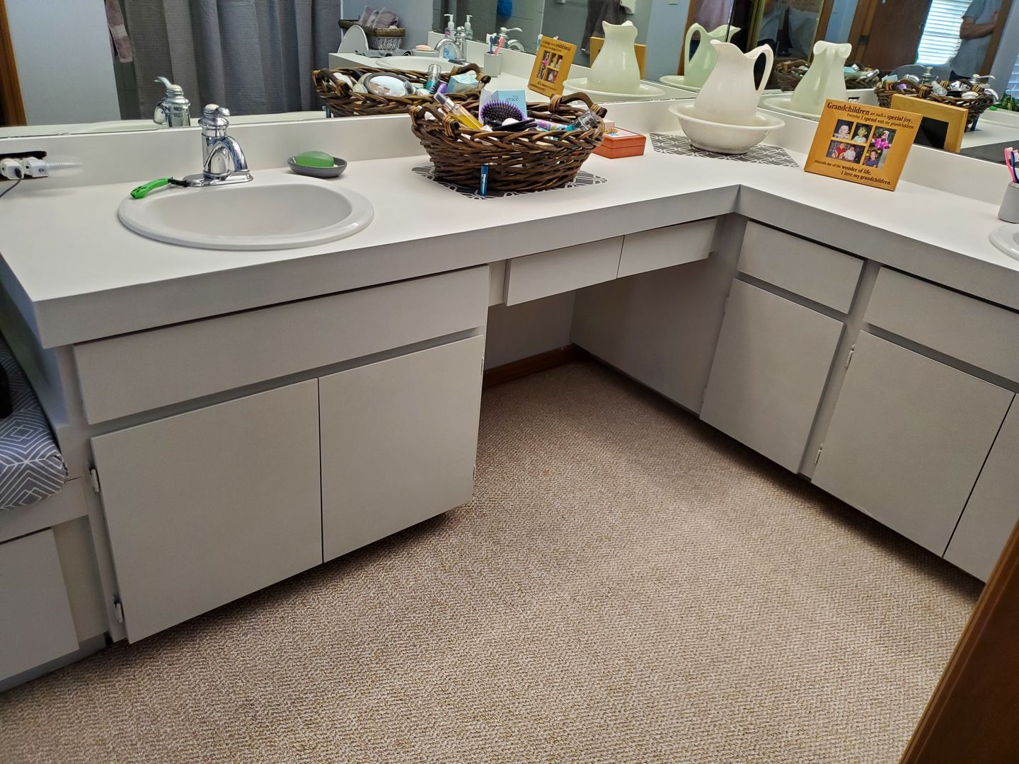 Customer photo review of Luxe Grey - One Step Paint