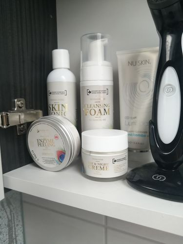 Customer photo review of Cleoglam Enzyme Peeling Maske 29g -   7 Wochen Kur