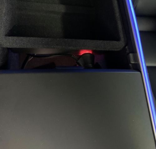 Customer photo review of Light Tubes (LED) with App for Tesla Model 3 & Y