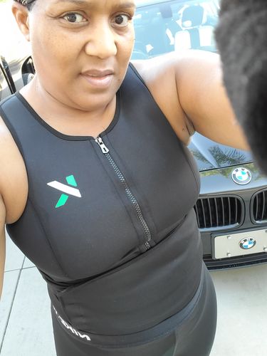Customer photo review of The Kewlioo Sauna Vest For Women