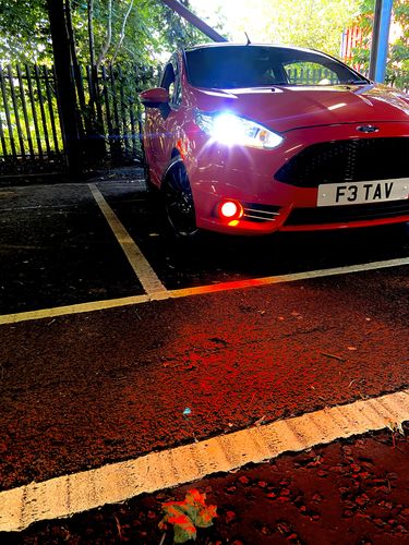 Customer photo review of Fiesta ST180 Fog Light Armour