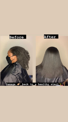 Customer photo review of PureFix Hair Elixir