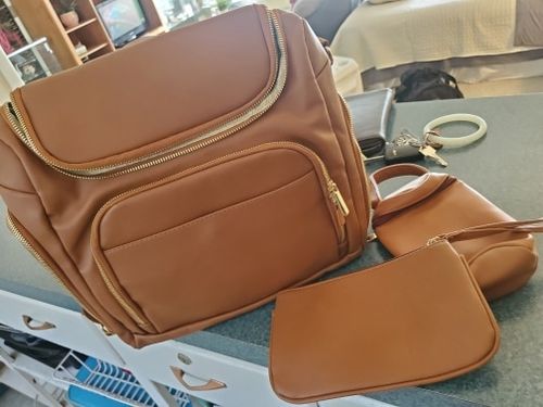 Customer photo review of Pearl Diaper Bag