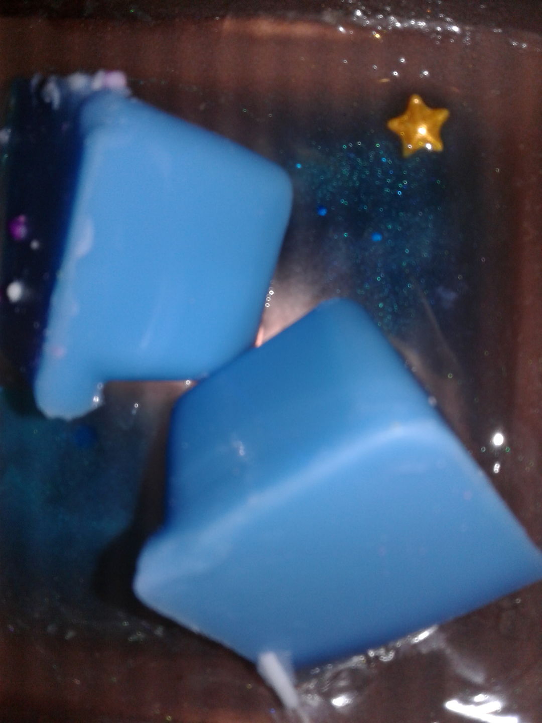 Customer photo review of Aurora Borealis Wax Melts