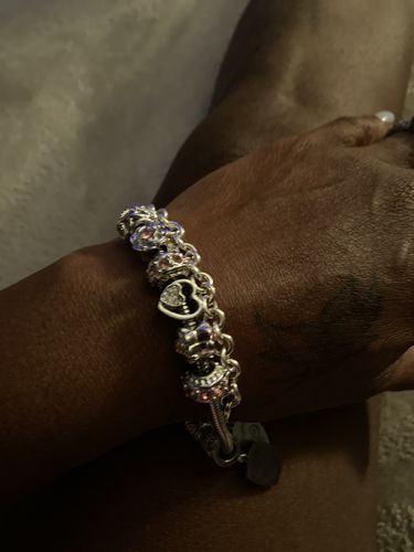 Customer photo review of Mother Daughter Eternal Love Bracelets