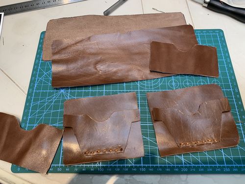 Customer photo review of No.55 | Bill Fold Wallet (Template)