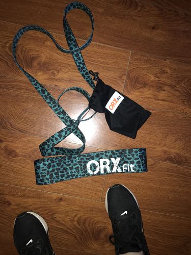 Customer photo review of ORX Band Print Turquesa