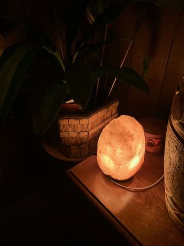 Customer photo review of Original Himalayan Salt Lamp (Medium)