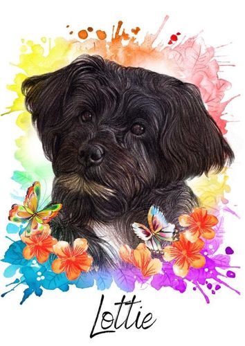 Customer photo review of Butterfly Inspired portrait