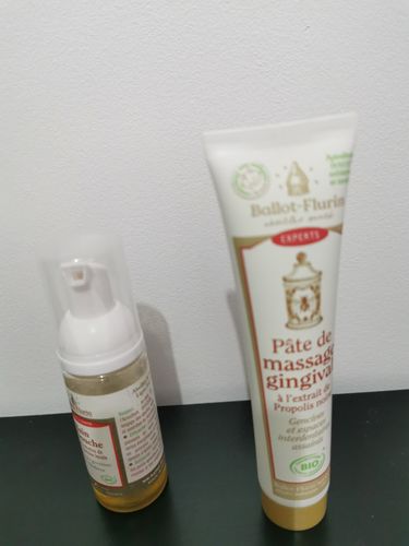 Customer photo review of PATE DE MASSAGE GINGIVAL
