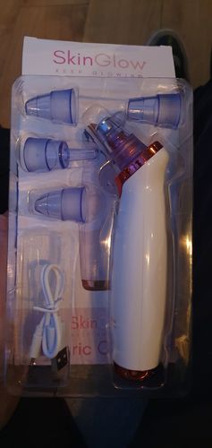Customer photo review of SkinGlow Electric Cleanser - No More Blackheads