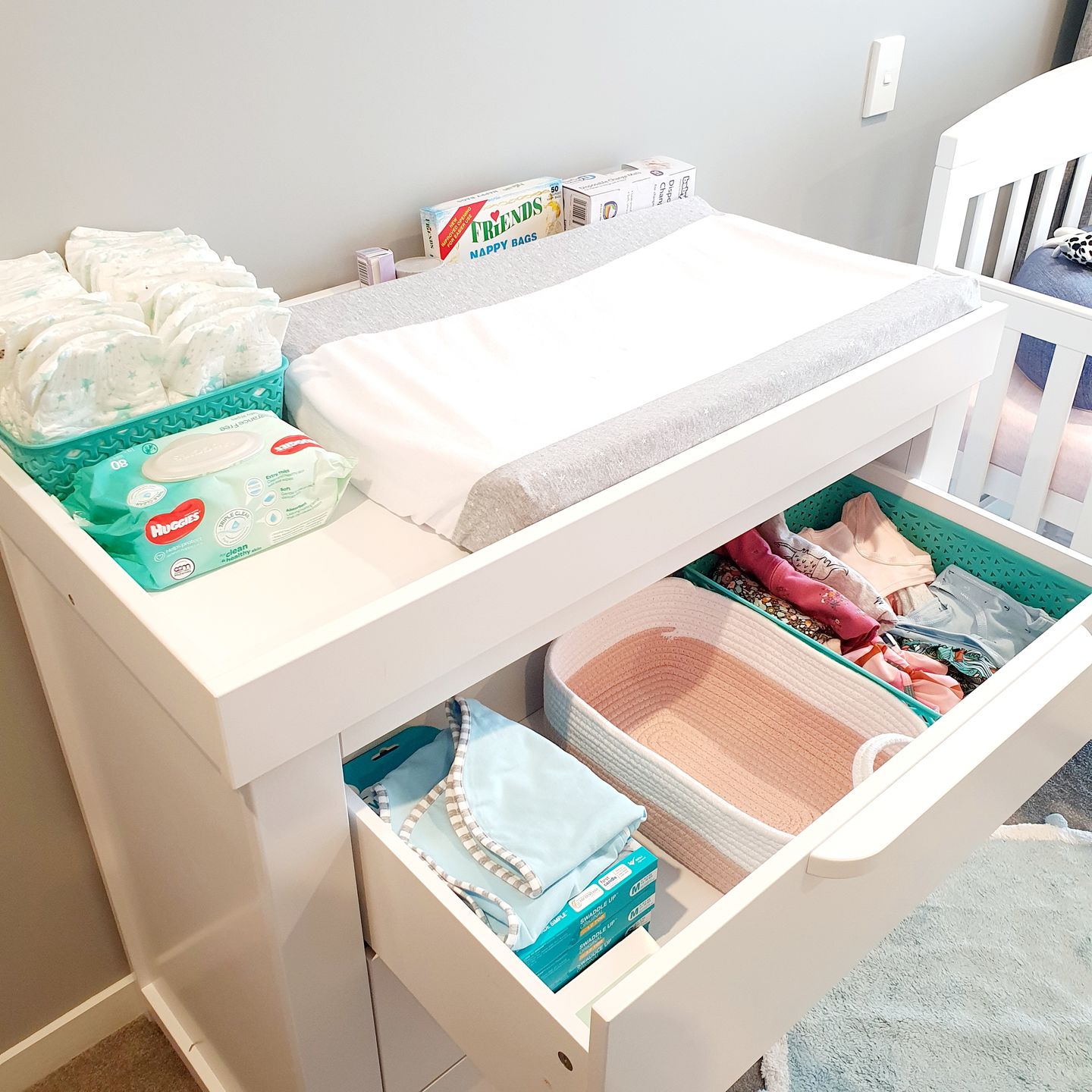 Customer photo review of Mamas and Papas Franklin Dresser Changer - Oak