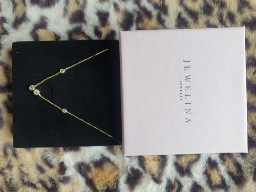 Customer photo review of Spaghetti Ohrring mit Zirkonia