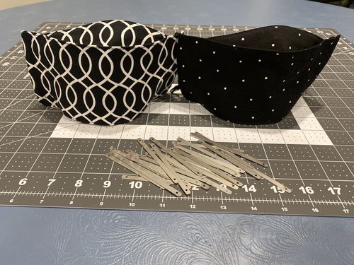 Customer photo review of Mask Insert - Straight - 100 Count