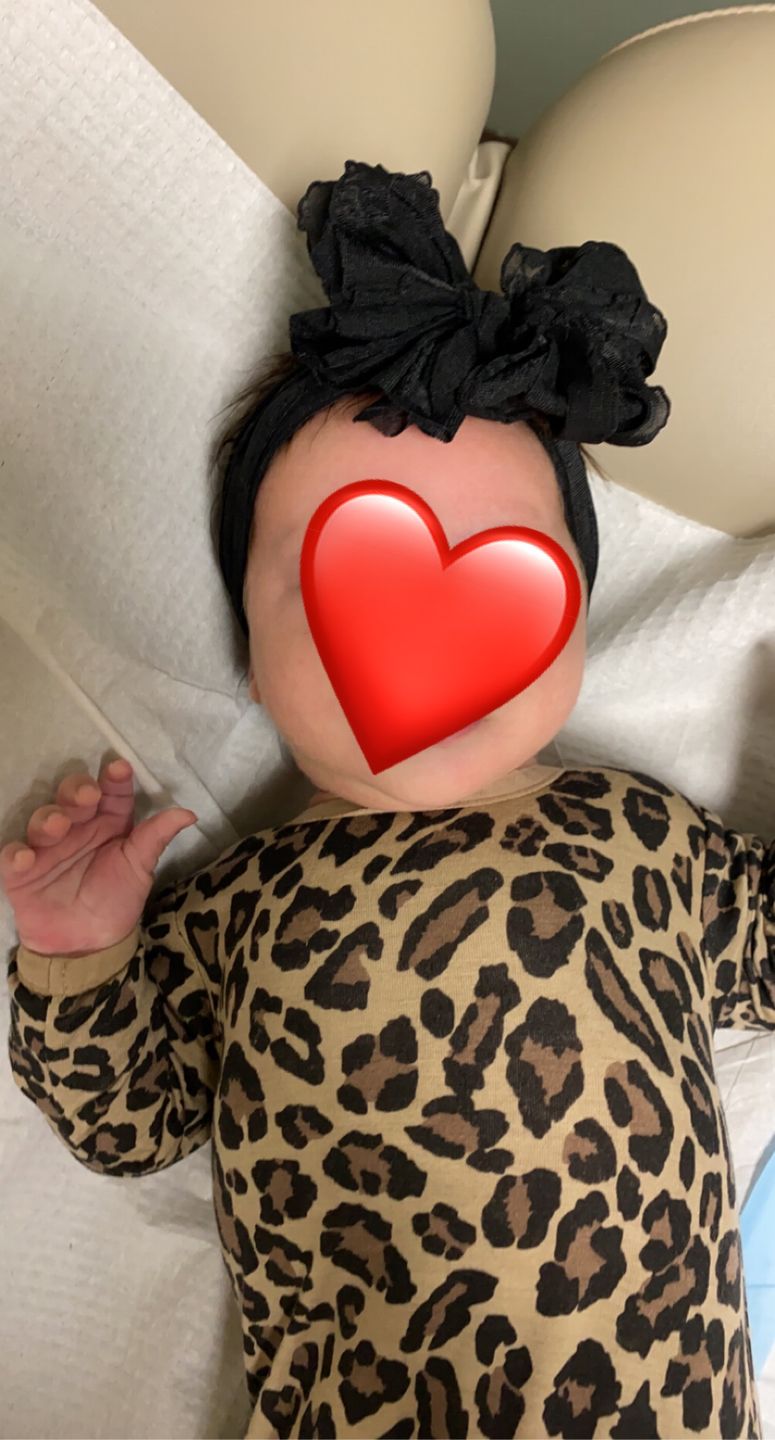 Customer photo review of Ruffled Headband- Black