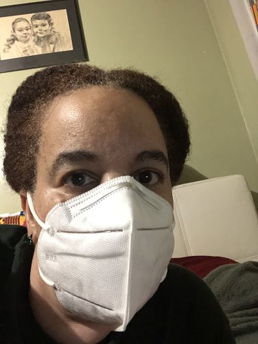 Customer photo review of Civilian PPE Mask - CLEARANCE SALE: 75% OFF!