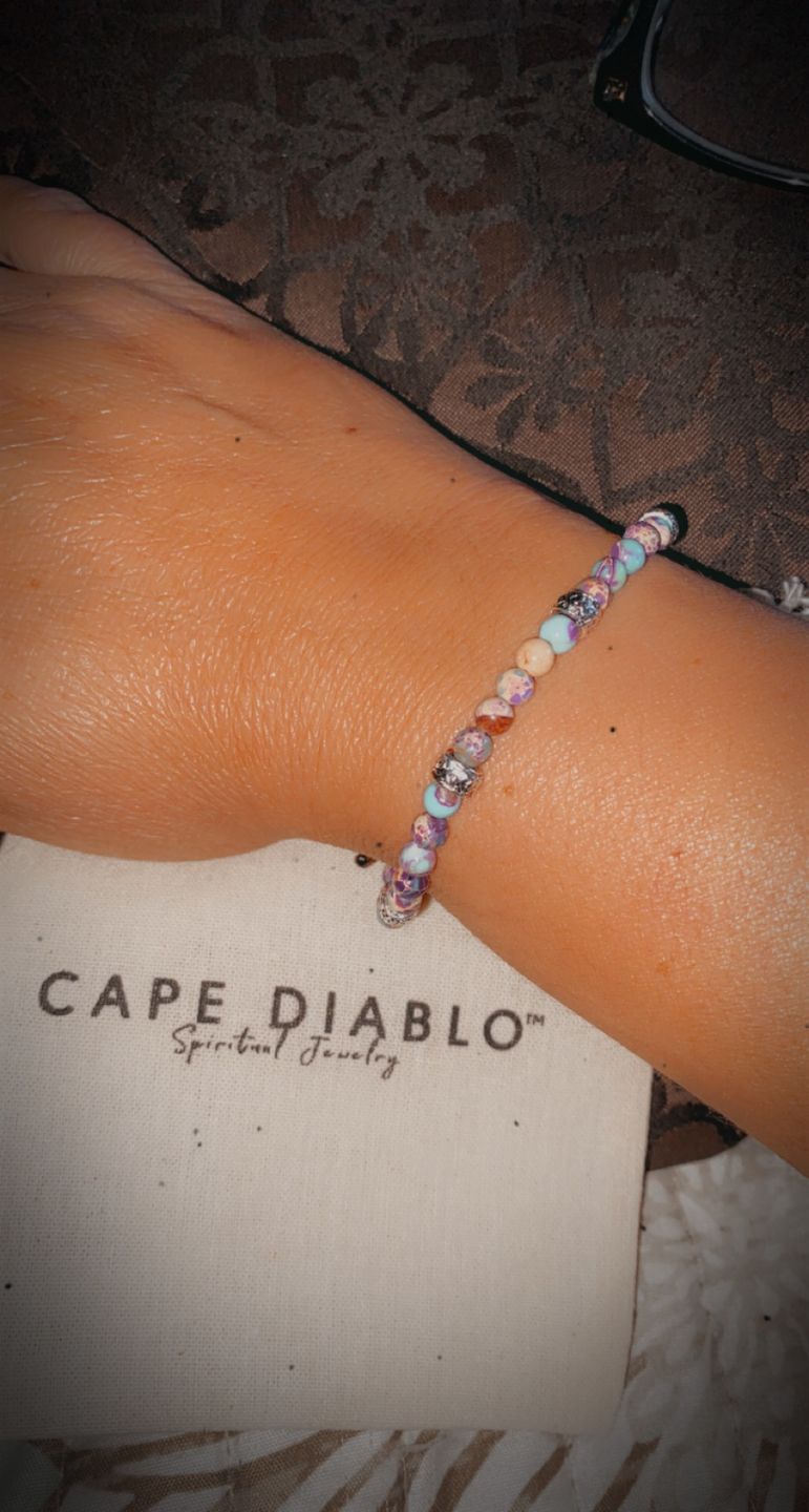 Customer photo review of Tibetan Energy Bracelet