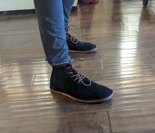 Customer photo review of Lapworth - Antique Black Suede