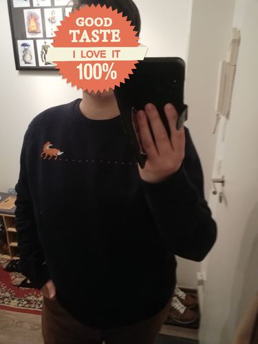 Customer photo review of FUCHS SPUR - BIO Unisex Sweatshirt