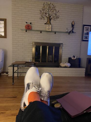 Customer photo review of Astra Sneakers - Instant Foot Pain Relief