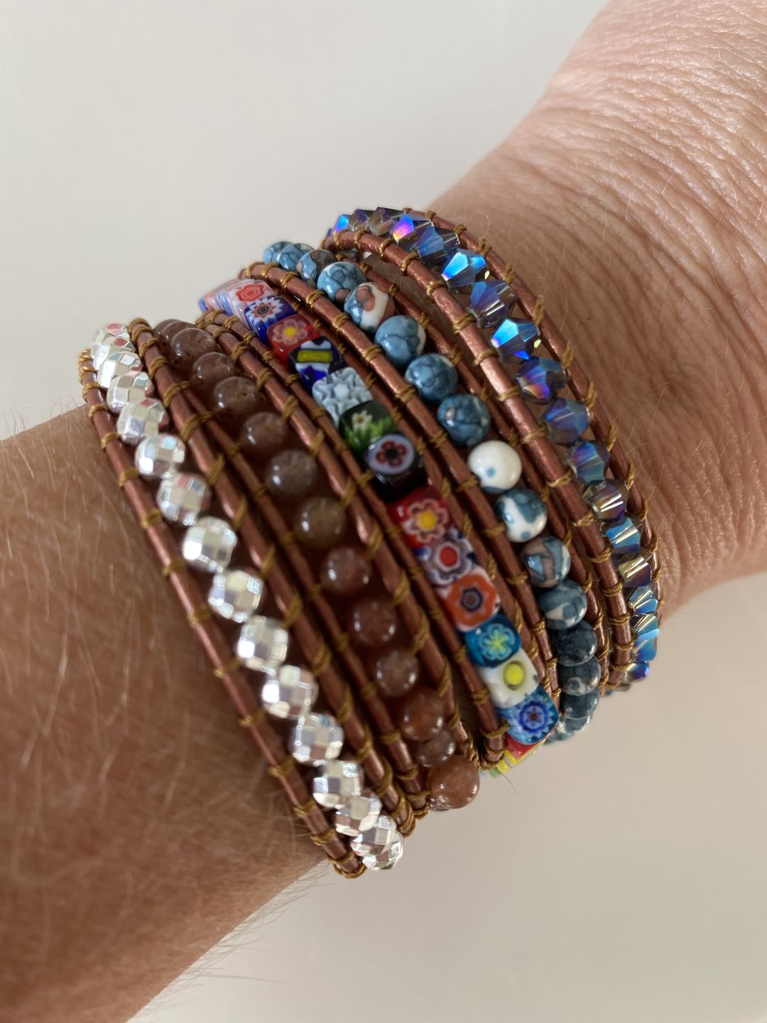 Customer photo review of Imperial Flower Protection Wrap Bracelet