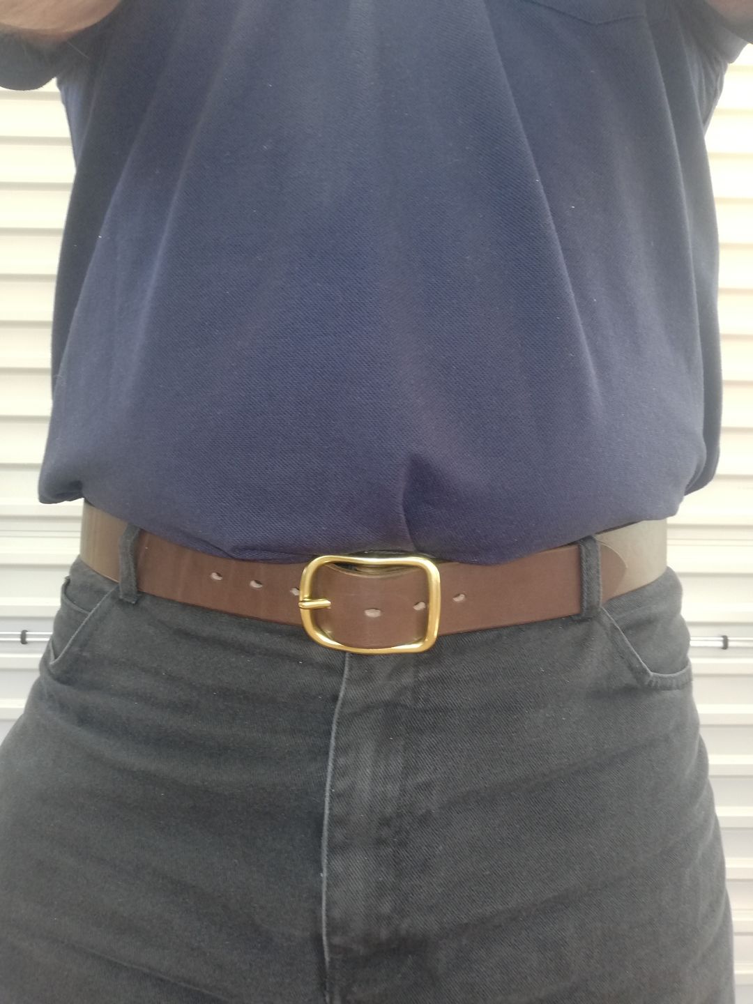 Customer photo review of The Classic Belt