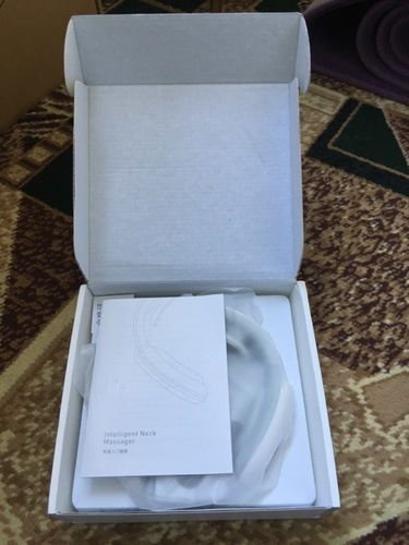 Customer photo review of Electric Wireless Smart Neck and Shoulder Massager with Pulse and Heat