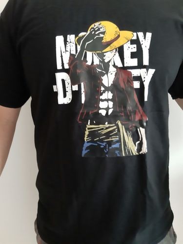 Customer photo review of Monkey D. Luffy - Tee