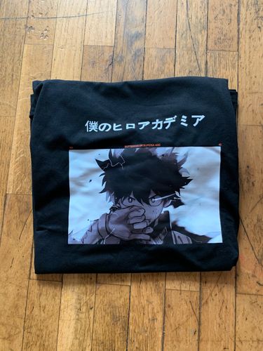 Customer photo review of MHA - Deku oversized Tee