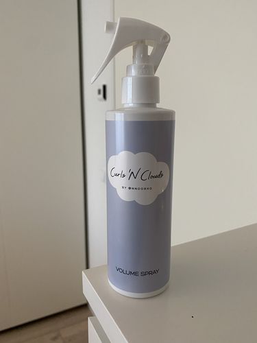 Customer photo review of VOLUME SPRAY 250ML