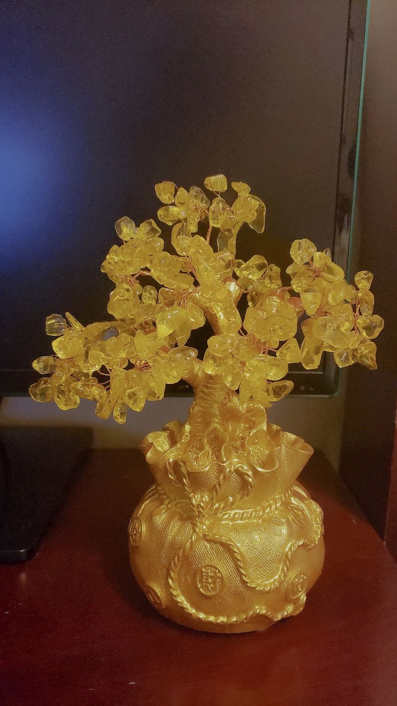 Customer photo review of Feng Shui Citrine Money Tree Wealth Ornaments