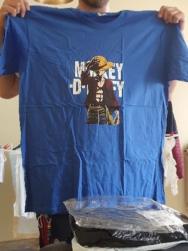 Customer photo review of Monkey D. Luffy - Tee