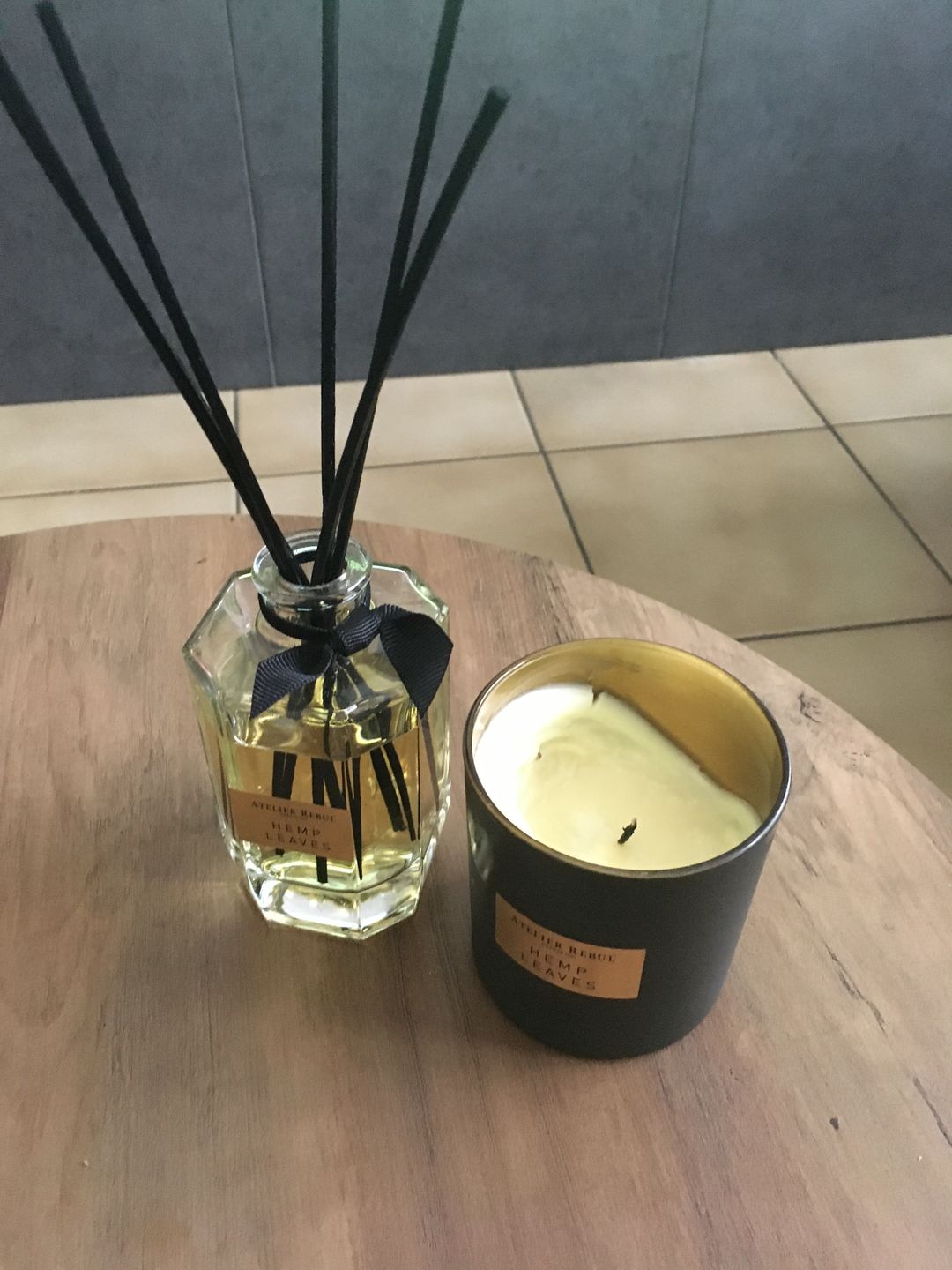 Customer photo review of Hemp Leaves Geurstokjes 200ml