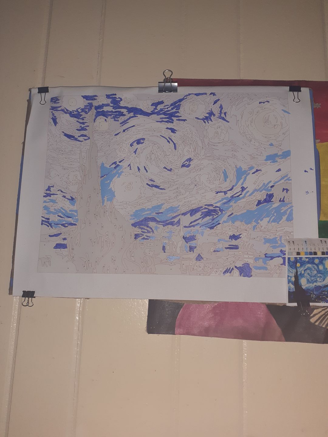 Customer photo review of FREE Paint By Numbers Kit
