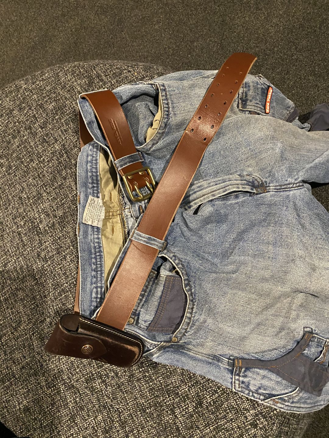 Customer photo review of The Wide Belt