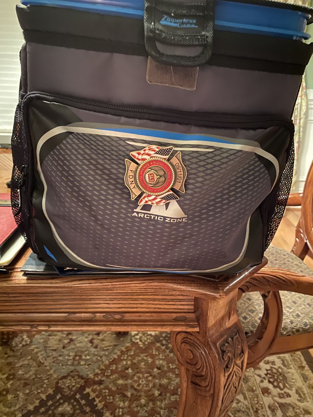 Customer photo review of 9/11 Firefighter Lapel Pin