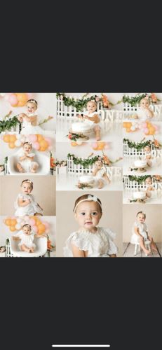 Customer photo review of Sophia lace romper