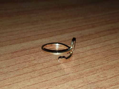 Customer photo review of LOANYA Ring mit persönlichem Namen