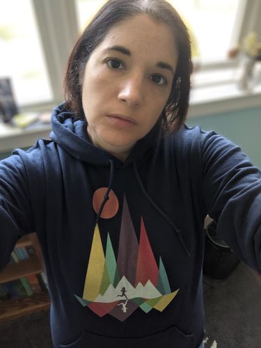 Customer photo review of Outrun the Night Women's Hoodie