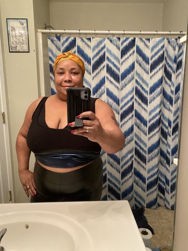 Customer photo review of Women's Heat Trapping Sweat Vest
