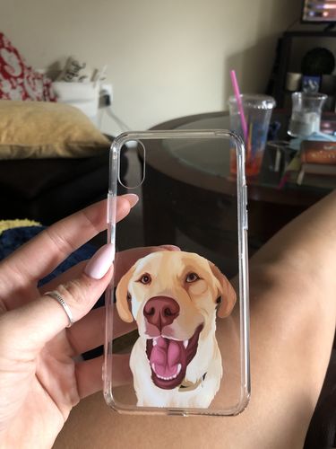 Customer photo review of Custom Pet Phone Case (Original)